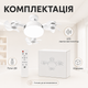 LED лампа-вентилятор E27 с пультом управления, потолочный светильник с обдувом, 3 режима света, 3 скорости вентилятора и таймер - изображение 5
