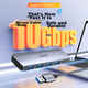 Хаб UNITEK USB 3.2 10G Gen2 розширювальний 4-портовий з Type-C, для ноутбуків/ПК, 0.3м - зображення 4