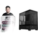 Корпус GIGABYTE Pukong C201G Micro-ATX со стеклом и поддержкой СЖО 360 мм, черный - изображение 2