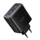 Зарядний блок живлення 2xType-C+USB HOCO C160A Upgrade 65 W 5 V 3 A чорний - изображение 6