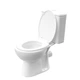 Унитаз Vivia Simple 42х38х72,5 см белый (А0057924) - изображение 2