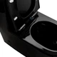 Унитаз-моноблок Insana Ermin 67х37х84 см black (А0057118) - изображение 3