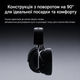 Наушники MCHOSE V9 Turbo+ с магнитной док-станцией, беспроводные - Черный/Золотой - изображение 6