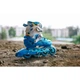 Детские раздвижные ролики Flying Eagle S6S Junior размер 28-32 Синие - изображение 5