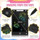 Набор LCD планшетов для рисования 8.5" 16 шт многоразовые Epakh - изображение 2
