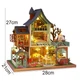 Румбокс Happy Jungle Resort DIY Будиночок у Джунглях Мініатюрний будиночок Roombox ES002 + купол - изображение 4