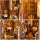 Бук Нук Magic Library Book Nook DIY Інтерьерний конструктор C160 - изображение 4