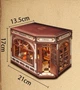 Бук Нук Кабінет Афіни Інтер'єрний конструктор Book Nook Athenaeum Cabinet DIY SJ-038 - изображение 5