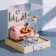 Румбокс Конструктор 3D Час для чаювання DIY Afternoon Tea Time Roombox QT-025 - зображення 9