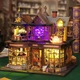 Румбокс Магічний будиночок зі скарбами Інтер'єрний конструктор Magic Treasure Roombox ES-016 + купол - изображение 7