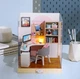 Румбокс Конструктор 3D DIY Cute Room Corner of Happiness Ляльковий будинок QT-030 - изображение 3