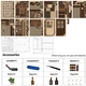Румбокс Кутова таверня Corner Tavern DIY Mini House Kit Roombox AW03-001 - изображение 3