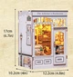 Бук Нук Книжковий магазин Інтер'єрний конструктор Book Nook The Scholar’s Bookstore DIY BJAA204 - изображение 5