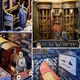 Бук Нук Магічний вокзал Гаррі Поттера Інтер'єрний конструктор Book Nook Magic Train Station DIY T-04 - изображение 6