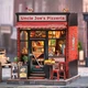 Бук Нук Піцерія дядька Джо Uncle Joe’s Pizzeria DIY Book Nook Kit CWGC-210 - изображение 2