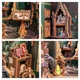Бук Нук Чарівний магазин Гербарій Темряви Darkness Herbarium Mini Magic Shop DIY Book Nook CWGA-202 - изображение 3