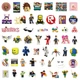 Набор стикеров стикерпак 50 шт Роблокс Roblox виниловые водостойкие наклейки - изображение 2