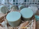 Натуральне кокосове мило з нуля ручної роботи OCEANSOAP кругле м'ятне 130 грам - изображение 2