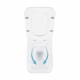 Унитаз подвесной Qtap Crow Rimless с сиденьем Slim Duroplast/Soft-close/Quick Release QT05335170W 520x360x290 мм Белый - изображение 2