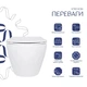 Унитаз подвесной Qtap Jay Ultra Quiet с сиденьем Slim Duroplast/Soft-close/Quick Release QT07335175W 520x360x320 мм Белый - изображение 5
