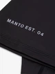 Рашгард MANTO Varsity с коротким рукавом черный XL - изображение 9