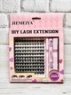Набор пучковых ресниц JIEMEIYA DIY Eyelash L02 (10 мм, 12 мм, 14 мм) с клеем и пинцетом 24 часа носки - изображение 1