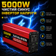 Инвертор с чистой синусоидой 12V → 220V Tataliken 5000W для ноутбука, котла, холодильника и мощной бытовой техники - изображение 2