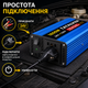 Інвертор з чистою синусоїдою 24V → 220V Tataliken 1600W для ноутбука, котла та невиликої техніки - зображення 5