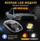 Белые габаритные огни на крышу кабины грузовика-внедорожника 4x4 Dodge RAM F150 F250 F350 - изображение 8