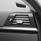 Комплект карбоновых накладок на торпеду и центральные воздуховоды BMW F30 F31 F32 F33 F34 F36 2013-2018 ABS - изображение 3