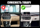 Комплект карбоновых накладок на торпеду и центральные воздуховоды BMW F30 F31 F32 F33 F34 F36 2013-2018 ABS - изображение 5
