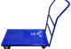 Платформенная тележка 250 кг (840×480 мм, колеса 125 мм) - складская ручная тележка с металлической платформой - изображение 1