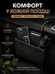 Автомобильный органайзер для салона из экокожи, черный, 20,5×14,5×4 см - изображение 5