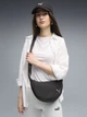 Спортивная сумка кросс-боди через плечо женская средняя Puma Her Half Moon Bag 09276901 Black (4070032992648) - изображение 4