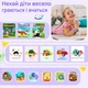 Детские смарт-часы со звонками, играми, аудиокнигами, сказками, учебными карточками, фиолетовый, на подарок - изображение 4