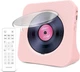 Портативный CD плеер Greadio GR-806 Pink с Bluetooth 5.0 и FM радио - изображение 1