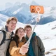 Штатив Tech-Protect L10S Bluetooth Selfie Stick Pink/Grey with MagSafe (5906302340132) - изображение 11