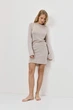 Пляжна жіноча сукня туніка Aruelle Giada dress L срібла з люрексом - зображення 4