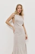 Пляжна жіноча сукня туніка Aruelle Glow dress S срібла з люрексом - зображення 5