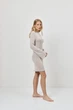 Пляжна жіноча сукня туніка Aruelle Giada dress L срібла з люрексом - зображення 6