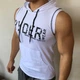 Безрукавка чоловіча з капюшоном Ryderwear біла 2XL - зображення 6