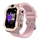 Дитячий смарт годинник Lemfo S11 з GPS трекером, 4G LTE, SIM картою, відеодзвінком, подвійною камерою, прослуховуванням, геолокацією та кнопкою SOS Рожевий - зображення 1