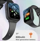Детские смарт часы Lemfo K7L с сим картой, GPS трекером, 4G LTE, пульсометром, термометром, датчиком снятия с руки, шагомером и прослушиванием Черный - изображение 6