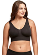 Бесшовный бюстгальтер-топ Sensabelle Seamless Bra S/M Черный (8973) - изображение 2