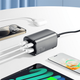 Зарядное устройство для телефона Essager Collection 67 Вт GaN 2C+2A настольное серое (ECT2AC-JYB0G-Z) - изображение 5