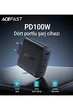 Зарядний пристрій для телефону Acefast PD 100 Вт GaN 3xUSB-C+USB-A Чорний (A94) - зображення 9