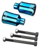 Пеги для трюкового самоката Hipe LMT70, neo / blue (ROU_5055859) - зображення 1