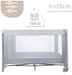 Детская раскладная кроватка манеж 65.5 x 125 см для сна и игры Malplay серый - изображение 10