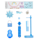 Лялька Rainbow High Winter Wonderland з аксесуарами для гри 28 см синя - зображення 8