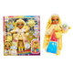 Кукла Rainbow High Winter Wonderland с аксессуарами для лепки снеговика 28 см желтая - изображение 1